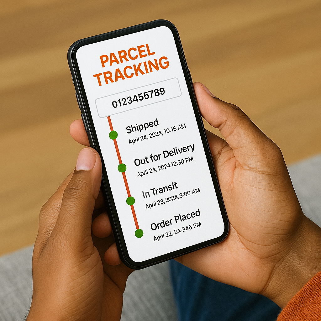 Track Your Parcel Anywhere, Anytime